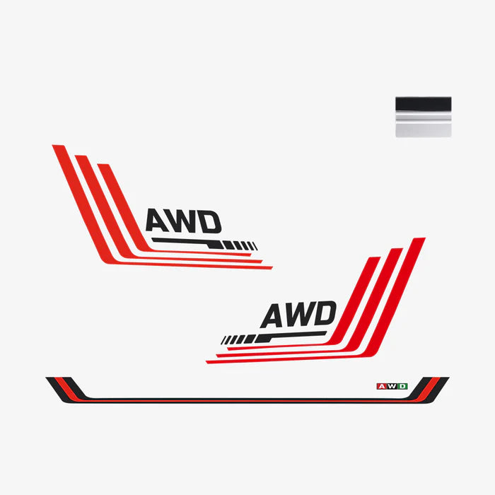 Autocollants Formula Car pour la série LUBA 2 AWD