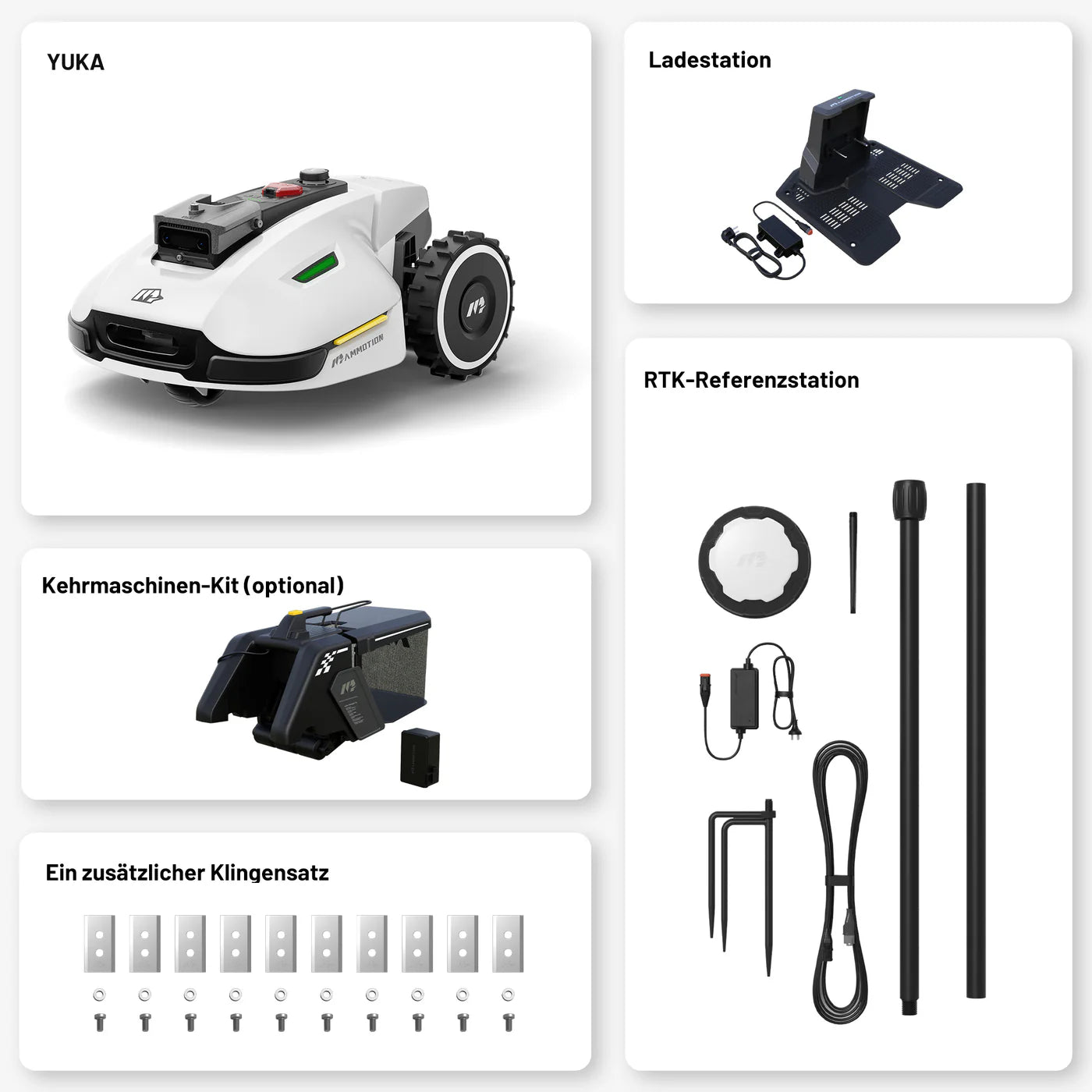 YUKA : robot tondeuse à vision 3D